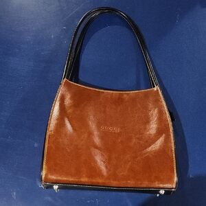 Gucci Tan Leather Shoulder Bag